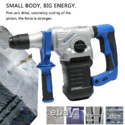 1500W Electric Rotary Jack Hammer Drill Demolition Breaker SDS Plus Chisel TOOL