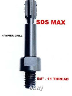 1'', 1.5 (1 1/2'') & 2 Diamond Core Bit with SDS MAX Adapter hilti hammer drill