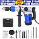 3500w Electric Rotary Hammer Drill 360 Rotating Handle & Sds-plus Chisel