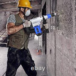 3500W Electric Rotary Hammer Drill 360 Rotating Handle & SDS-Plus Chisel