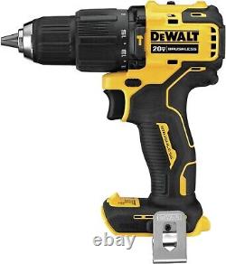 ATOMIC 20V MAX Hammer Drill, Cordless, Compact, 1/2-Inch, Tool Only (DCD709B)