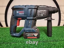 Bosch GBH 18V-21 Cordless Hammer Drill With x2 18V-4Ah Batteries & Charger/Case