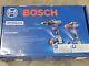 Bosch Gxl18v-240b22 18v 2-tool Combo Kit With 1/2 In. Hammer Drill/driver