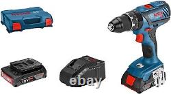 Bosch Professional GSB 18 V-28 Combi Hammer Drill with 2x 2ah Batts Carry Case