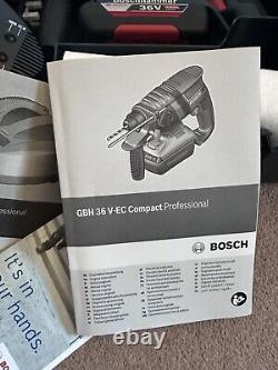 Bosch hammer drill GBH 36 V-EC compact