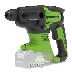 Brushless Hammer Drill J2 Cordless Tool 24V Greenworks NO Battery / Charger