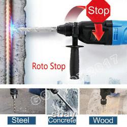 Brushless Rotary SDS Hammer Drill, Concrete Tile Breaker Demolition Heavy Duty