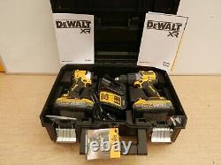 DEWALT 18v POWERSTACK DCK2050H2T DCD805 DRILL DCF850 IMPACT DRIVER KIT 5 AH