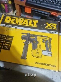 DEWALT DCH072N 12V Cordless XR Brushless SDS Plus Hammer Drill Body Only