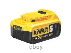 DEWALT DCK229P2T-GB 18V 2x5Ah BL Cordless Hammer Drill/SDS Plus Drill Twin Kit