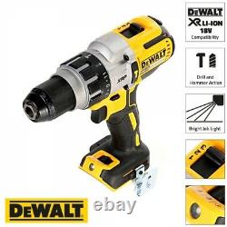 DeWalt DCD996N 18v Brushless Hammer Combi Drill With 2 x DCB182 4Ah Batteries