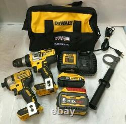 DeWalt DCK2100D1T1 20V MAX XR Impact Driver/Hammer Drill Driver Combo Kit, GD