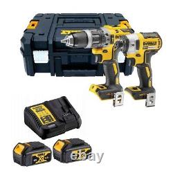 DeWalt DCK266M2T 18V Brushless Hammer Drill and Impact Driver Kit with 2 x 4.0ah