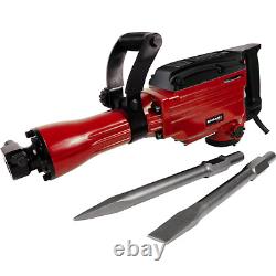 Demolition Hammer Einhell Electric Corded Power Tool Breaker With Chisels 1600W