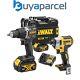 Dewalt 18v Xr Brushless Twin Pack Compact Combi Hammer Drill + Impact Driver