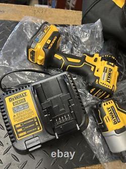 Dewalt 20V Max Brushless Cordless Hammer Drill Impact Driver Kit POWERSTACK