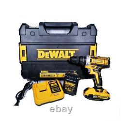 Dewalt 24V Hammer Drill Driver Set Electric Screwdriver + 2 Battery and Case NEW