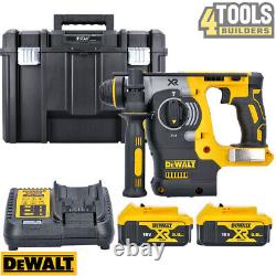 Dewalt DCH273 18V BL SDS+ Hammer Drill + 2 x 5Ah Batteries, Charger & Case