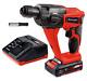 Einhell Cordless Rotary Hammer Drill With Battery And Carry Case Power X-change