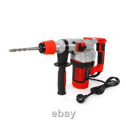 Electric Rotary 2200W Hammer Concrete Demolition Jack Hammer Drill Tools Kit new
