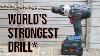 How Good Is The Bosch World S Strongest Drill First Cordless Drill With Angle Settings