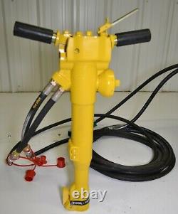 Hydraulic Hand Held Jack Hammer Concrete Breaker New Packer Brothers 45 lbs