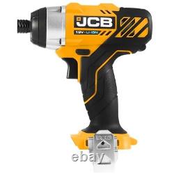 JCB 18TPK-2 18v Cordless Combi Hammer Drill & Impact Driver Twin Pack