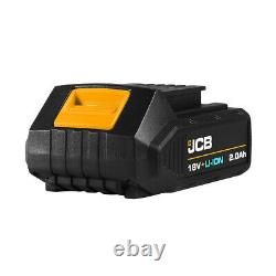 JCB 21-18TPK-2 18V Combi Hammer Drill & Impact Driver With Free Tape 5M/16ft
