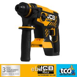 JCB 5 Cordless Power Tool Kit SDS, Driver, Angle Grinder + More (21-185PK-V3)