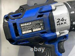 Kobalt 4 Pc 24V Brushless Combo Kit KDD-524B-03 KID-324B-03 KMT-124B-03 KG42403