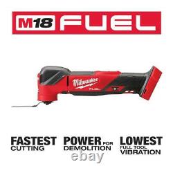 M18 FUEL Lithium-Ion Cordless Hammer Drill and Impact Driver Kit with Multi-Tool