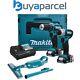 Makita 12v Cxt 3pc Kit Combi Hammer Drill + Impact Driver + Vacuum 2 Battery