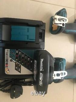 Makita 18V Brushless Twin Pack DHP458 + DTD155 + 1x 2.0Ah + Fast charger