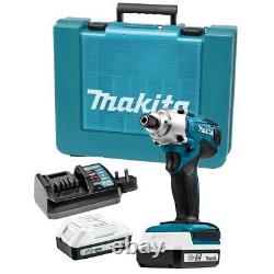Makita 18v 3Pc Set Combi Hammer Drill Impact Driver Jigsaw 74pc Acc Set 2 Batt