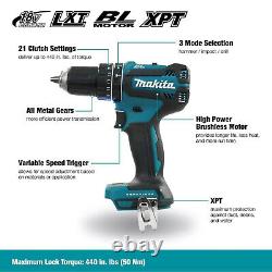 Makita 18v DLX2283 Brushless Kit DHP485 Hammer Drill DTD153 Impact Driver Bare