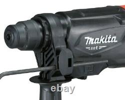 Makita 240v SDS + 3 Mode Rotary Hammer Drill 26mm + 5 SDS Bits Chisel + Chuck
