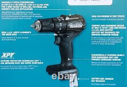 Makita Black 18V Sub-Compact 1/2 Brushless Combi Hammer Drill XPH11ZB Tool Only