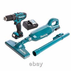 Makita CLX214X1 10.8v CXT 2 Piece Kit with x 1.5Ah Batteries and Charger