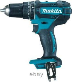 Makita DHP482SA 18v Cordless Combi Hammer Drill + 66 Piece Screwdriver Bit Set