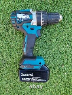 Makita DHP484 Cordless hammer Drill+ BL1830B 18v 3.0Ah LXT Battery masonry metal