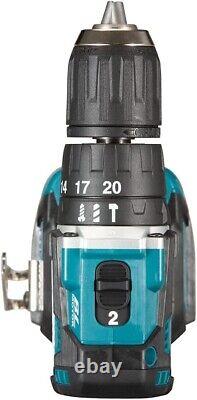 Makita DHP487Z 18V LXT Brushless Combi Hammer Drill Sub Compact Bare Tool + Case