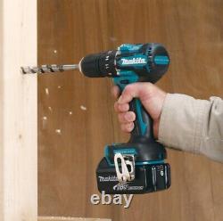 Makita DHP487Z 18V LXT Lithium Brushless Combi Hammer Drill Sub Compact Bare