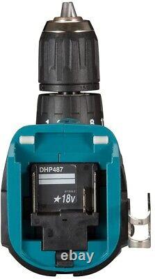 Makita DHP487Z 18V LXT Lithium Brushless Combi Hammer Drill Sub Compact Bare