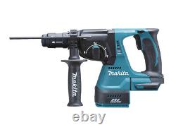Makita DHR243RTJ LXT Brushless Rotary Hammer Kit SDS Plus 2x5ah Charger Battery