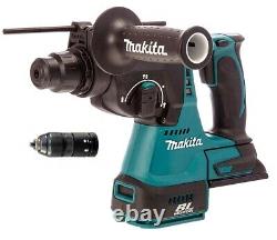 Makita DLX3119TJ 18v Brushless Combi + Hammer Drills Grinder LXT DHR243 DGA504