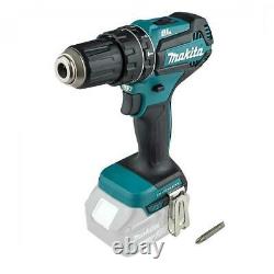 Makita Dhp485z 18v Lxt Brushless Combi Hammer Drill Body + Dc18rc Charger