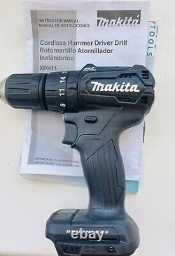 Makita XPH11ZB Black 18V Sub-Compact 1/2 Brushless Combi Hammer Drill Tool Only