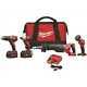 Milwaukee 2696-24 M18t Cordless Lithium-ion 4-tool Combo Kit New In The Retail
