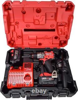 Milwaukee 2904-22 M18 FUEL 18V 1/2 Cordless Li-Ion Hammer Drill/Driver Kit