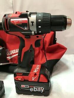 Milwaukee 2992-22 Hammer Drill and Circular Saw Combo Kit, VG M